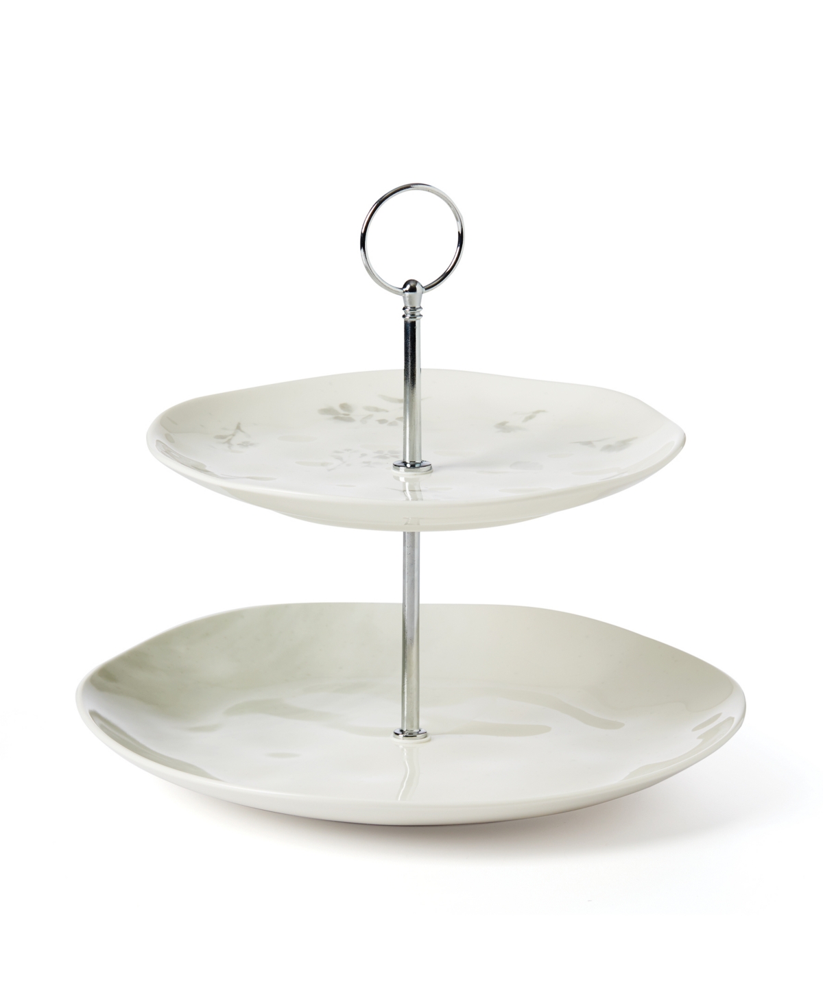 Lenox Oyster Bay 2-Tiered Server - White