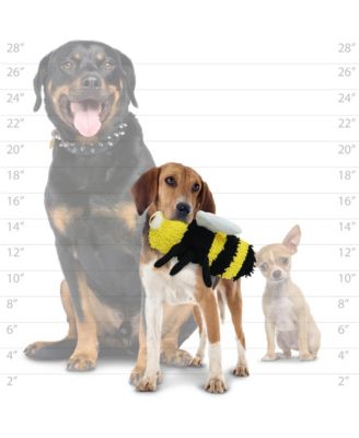 Microfiber Ball Med Bee, Dog Toy