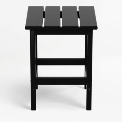 All-Weather Outdoor Patio Poly Adirondack Side Table