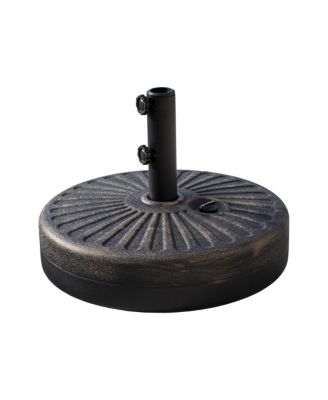 20" Fillable Round Plastic Free Standing Market Umbrella Base