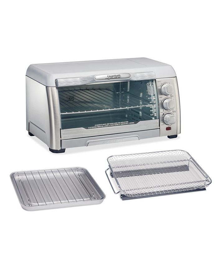 Hamilton Beach 6 Slice Quantum Air Fryer Toaster Oven Macy