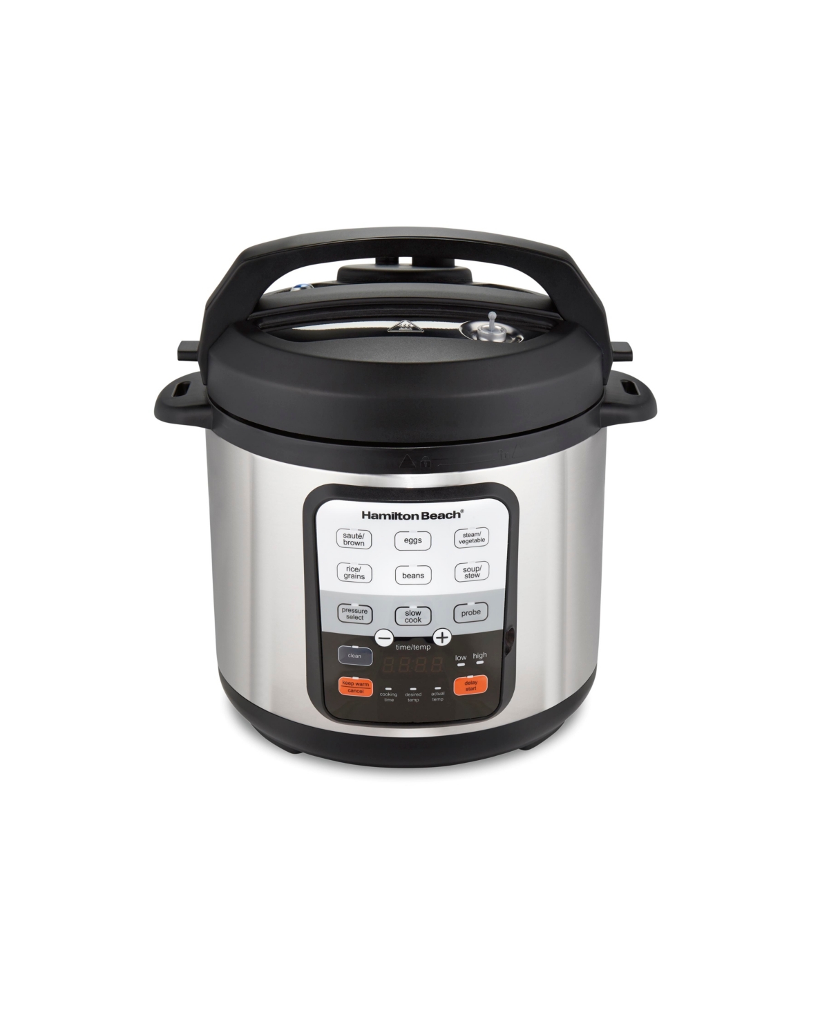Hamilton Beach Precision Pressure Cooker In Stainless Steel