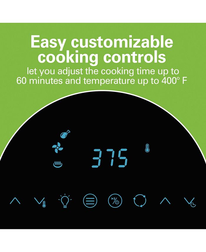 Hamilton Beach Digital Air Fryer Oven with Rotisserie Macy's