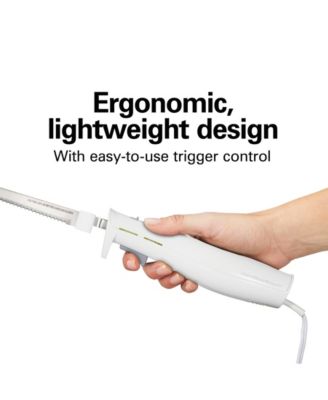 Electric Knife Set with Fork and Case - 74251