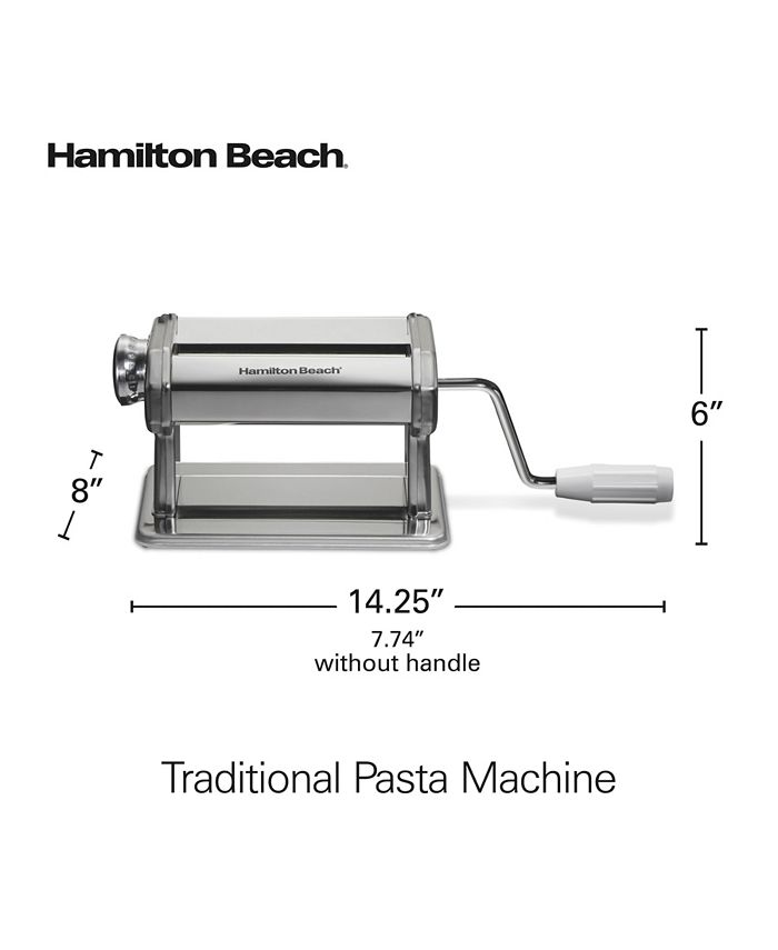 Hamilton Beach Traditional Pasta Machine Macy's