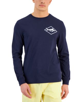 Club Room - Men's Sailing Club Classic-Fit Graphic Long-Sleeve T-Shirt