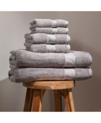 Certified Organic Cotton 6-Piece Bath Towel Set