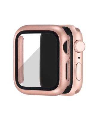 Rose Gold-Tone Protective Glass with Integrated Protective Case designed for 45mm Apple Watch&reg;