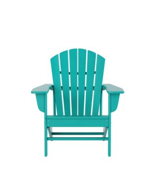 All-Weather Contoured Outdoor Poly Adirondack Chair