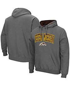 Men's Charcoal Western Michigan Broncos Arch & Logo Pullover Hoodie
