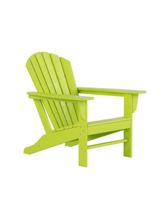 All-Weather Contoured Outdoor Poly Adirondack Chair (Set of 2)