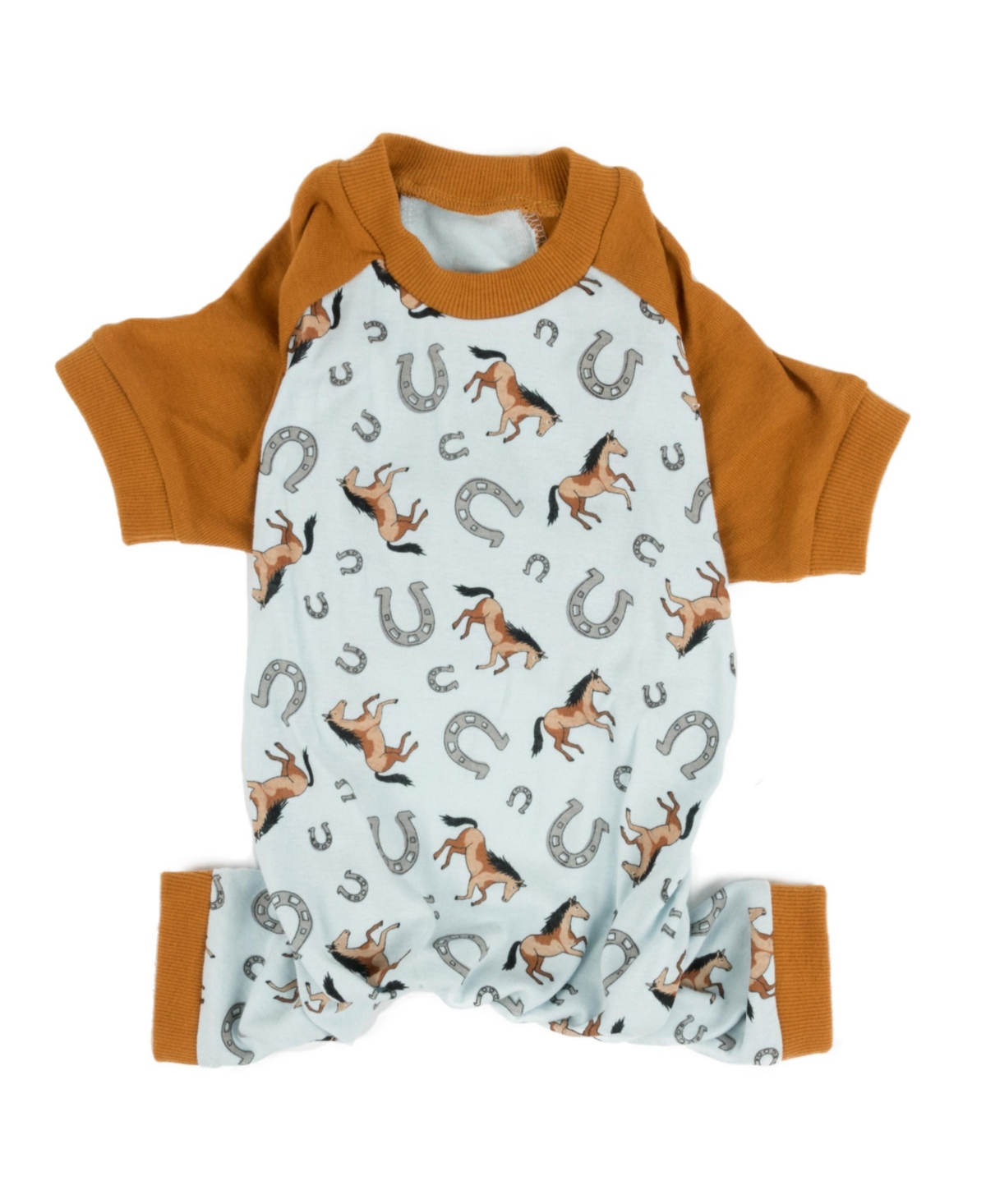 Leveret Dog Cotton Pajama Horse