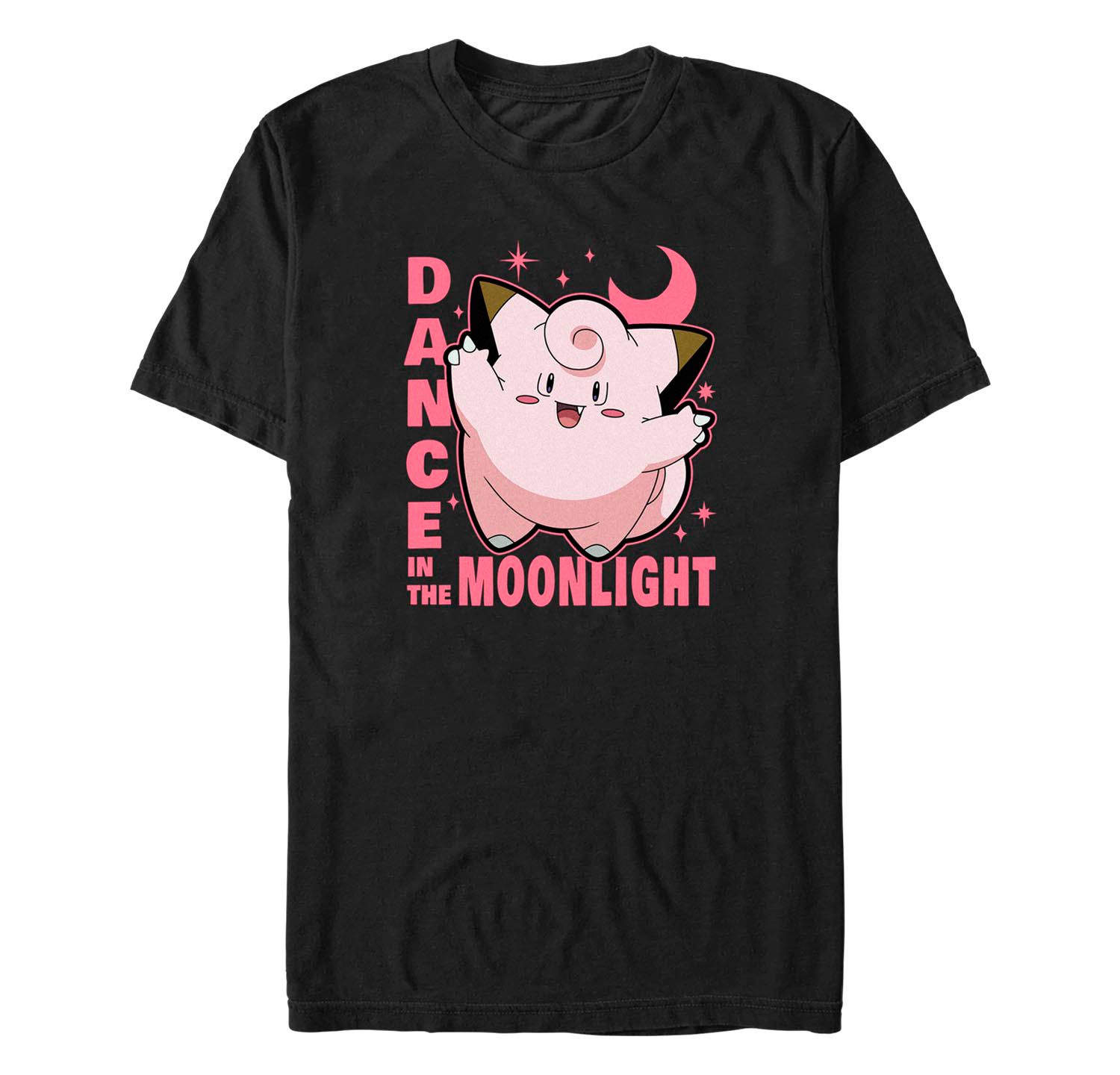 Men's Clefairy Dance Short Sleeve T-shirt