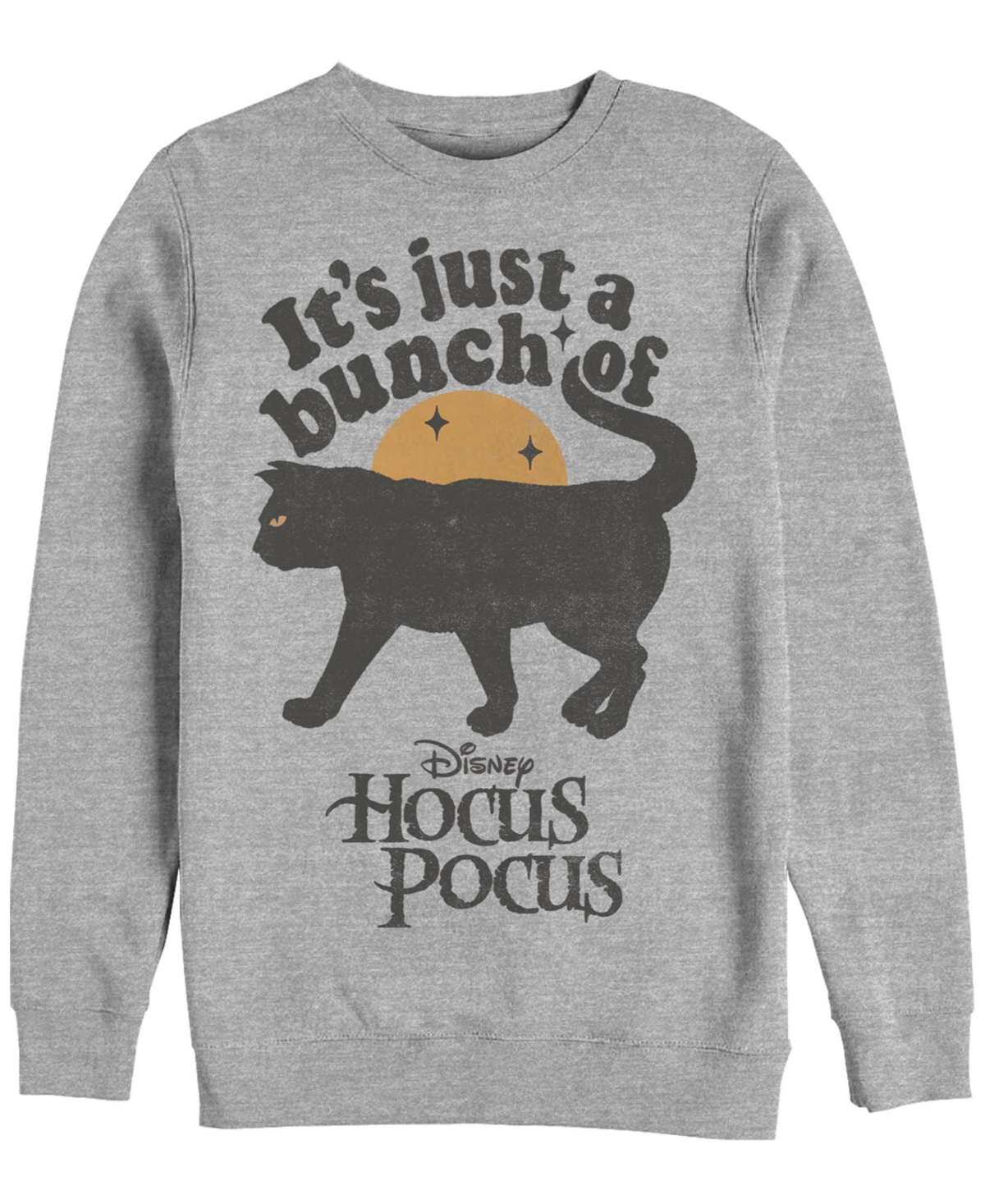 Men's Hocus Pocus Crew Fleece Pullover - Athletic Heather