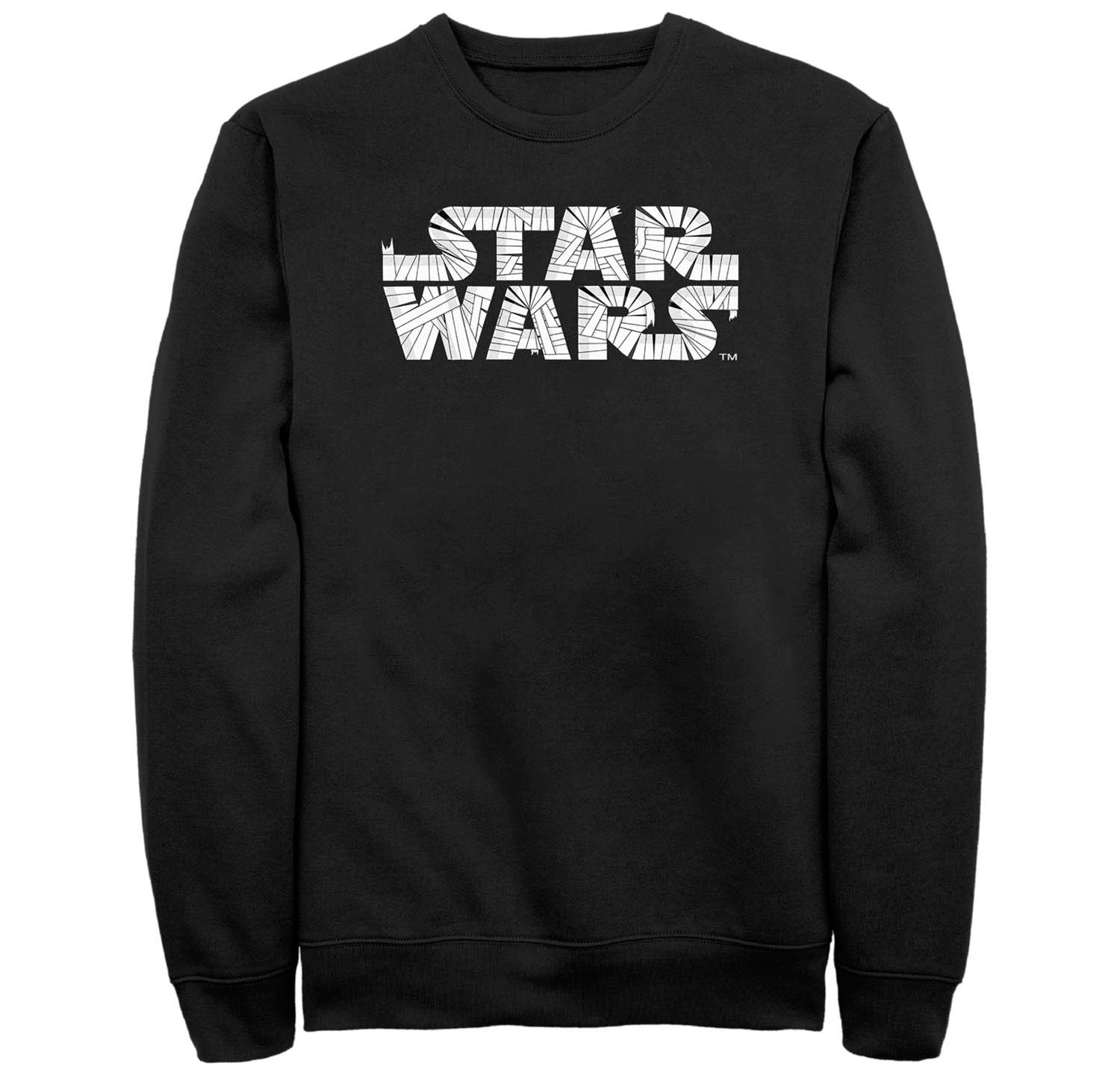 Men's Star Wars Mummy Logo Crew Fleece Pullover