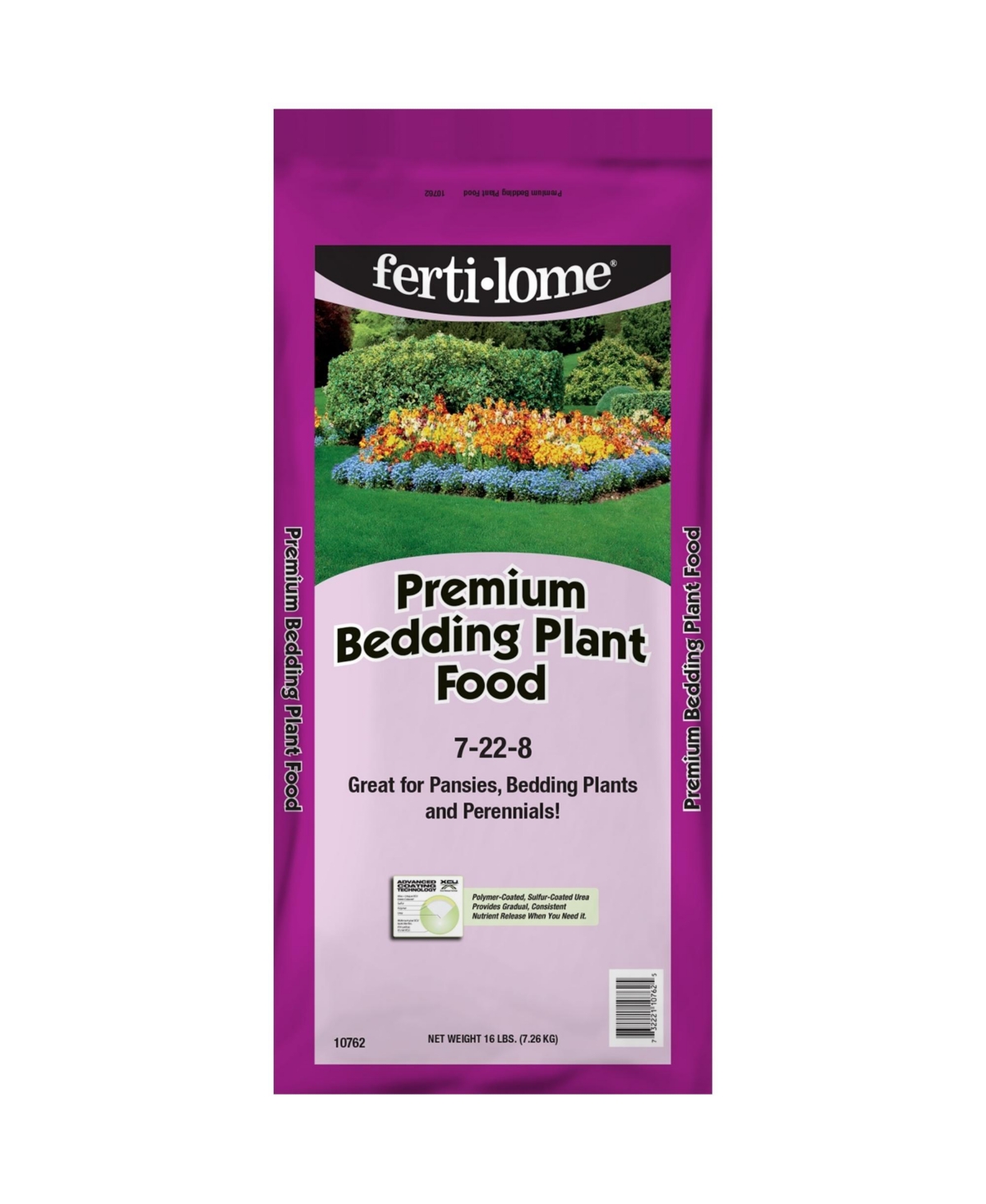 Premium Bedding Plant Food 7-22-8, 16lb - Brown