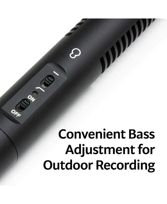 Lyxpro Condenser Shotgun Microphone, CMG50 Small Shotgun Mic Macy