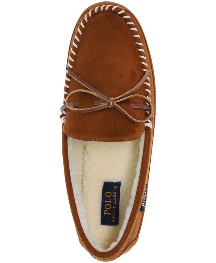 polo moccasin slippers