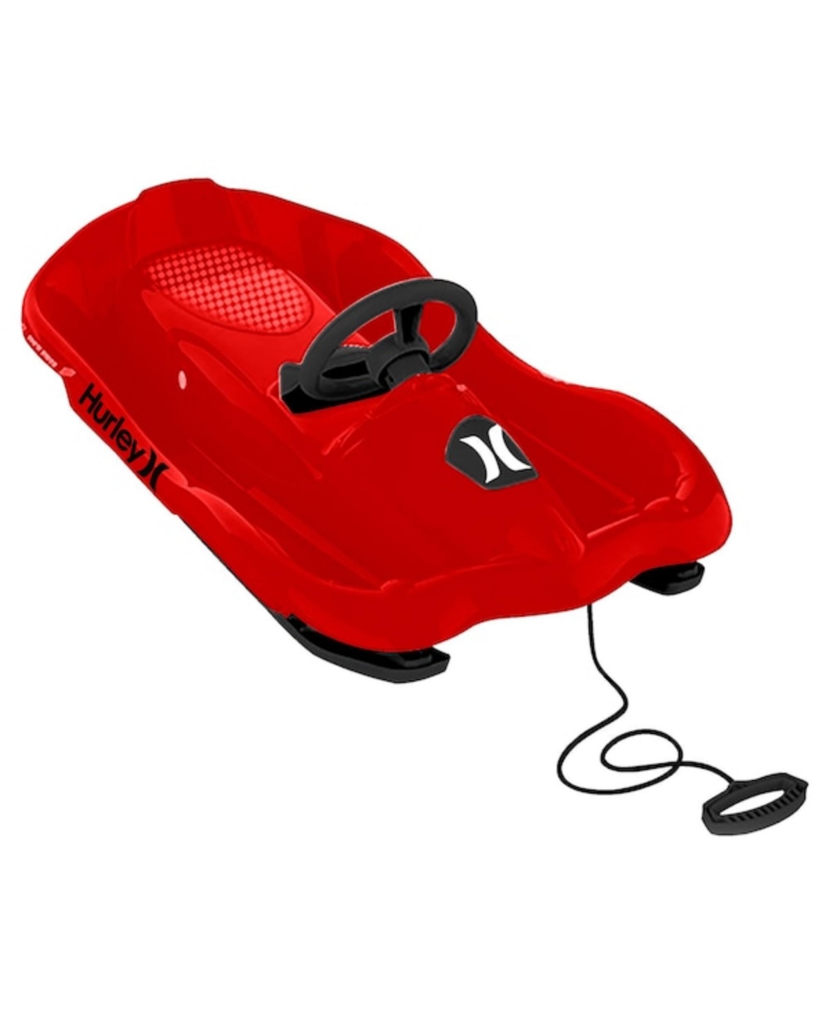 Hurley Kids Steerable Snow Sled In Red