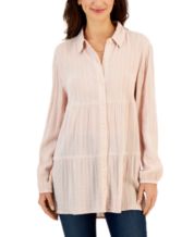 Macy's ladies tunic hot sale tops