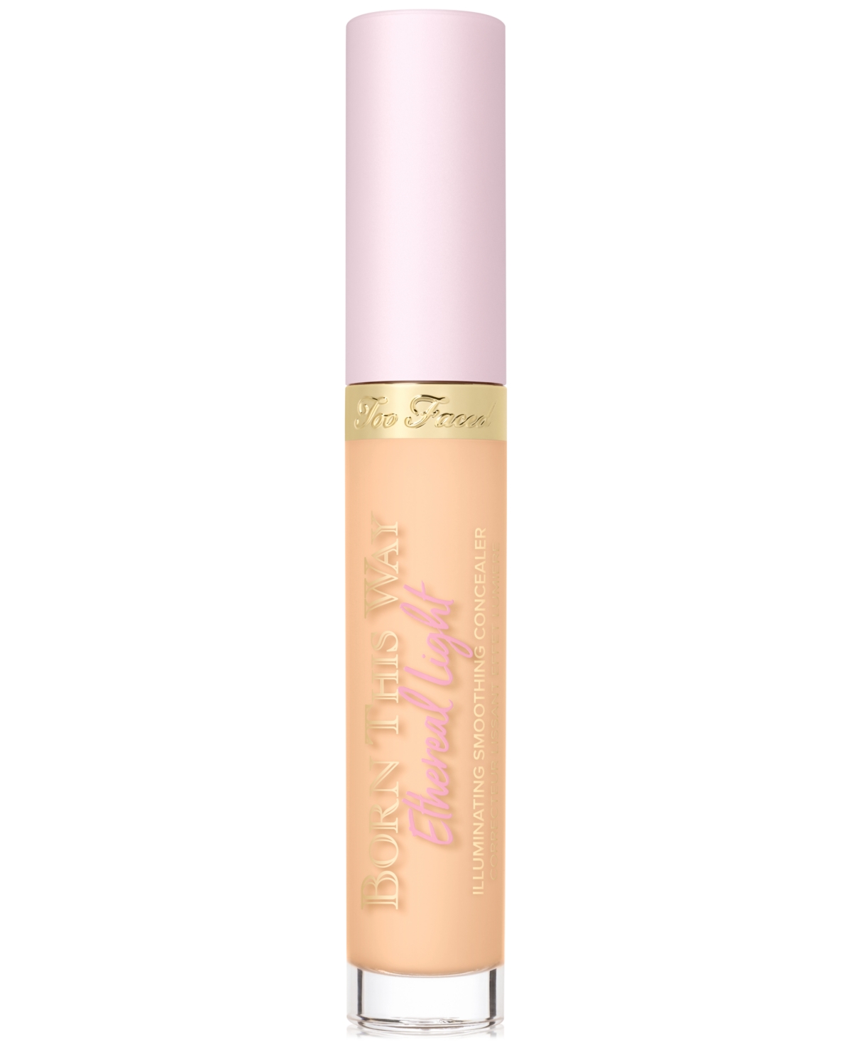 Too Faced Born This Way Ethereal Light Illuminating Smoothing Concealer In Butter Croissant - Light Medium With Gol