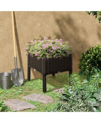 Raised Flower Bed Vegetable Herb Planter Lightweight