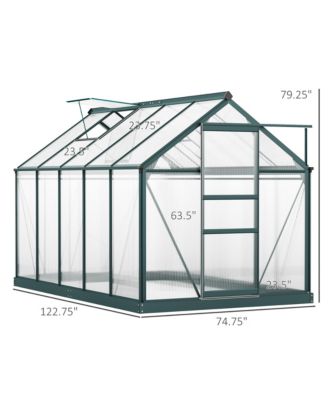 6' x 10' x 7' Large Polycarbonate Walk-in house,