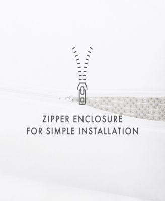 Bed Bug And Spill Proof Zippered Mattress Protector, King