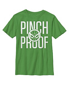 Boy's St. Patrick's Day Spider-Man Pinch Proof  Child T-Shirt