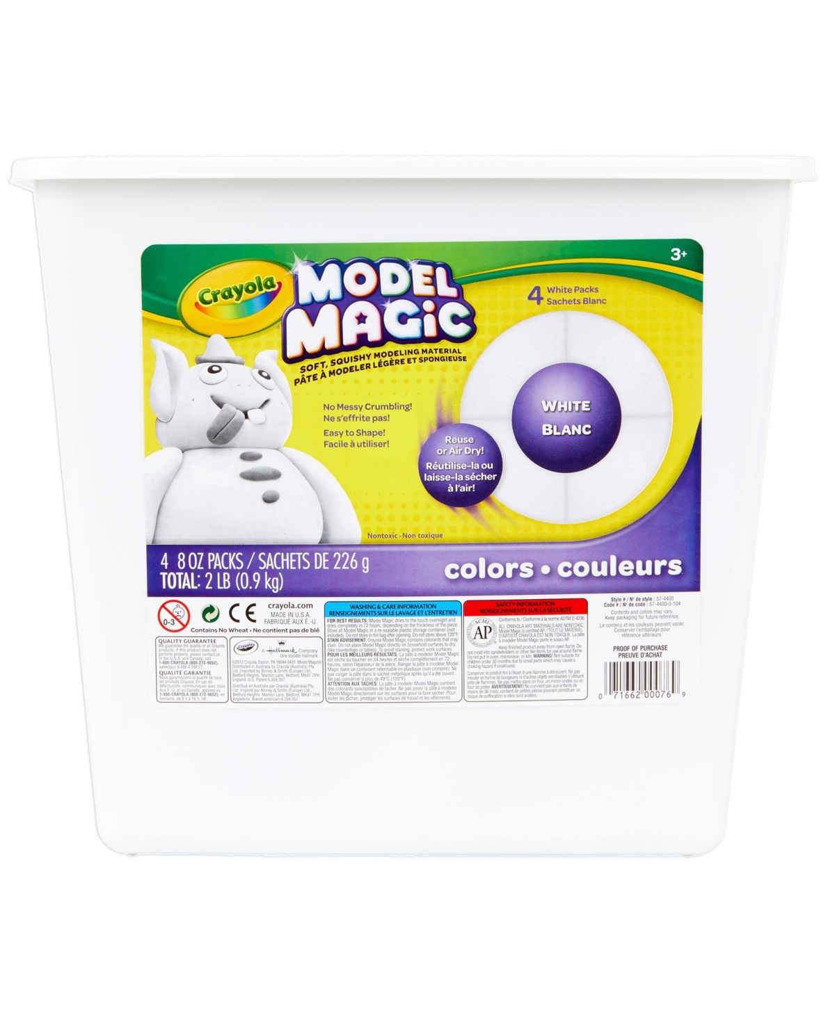 UPC 071662000769 product image for Crayola Model Magic 2lb-White | upcitemdb.com