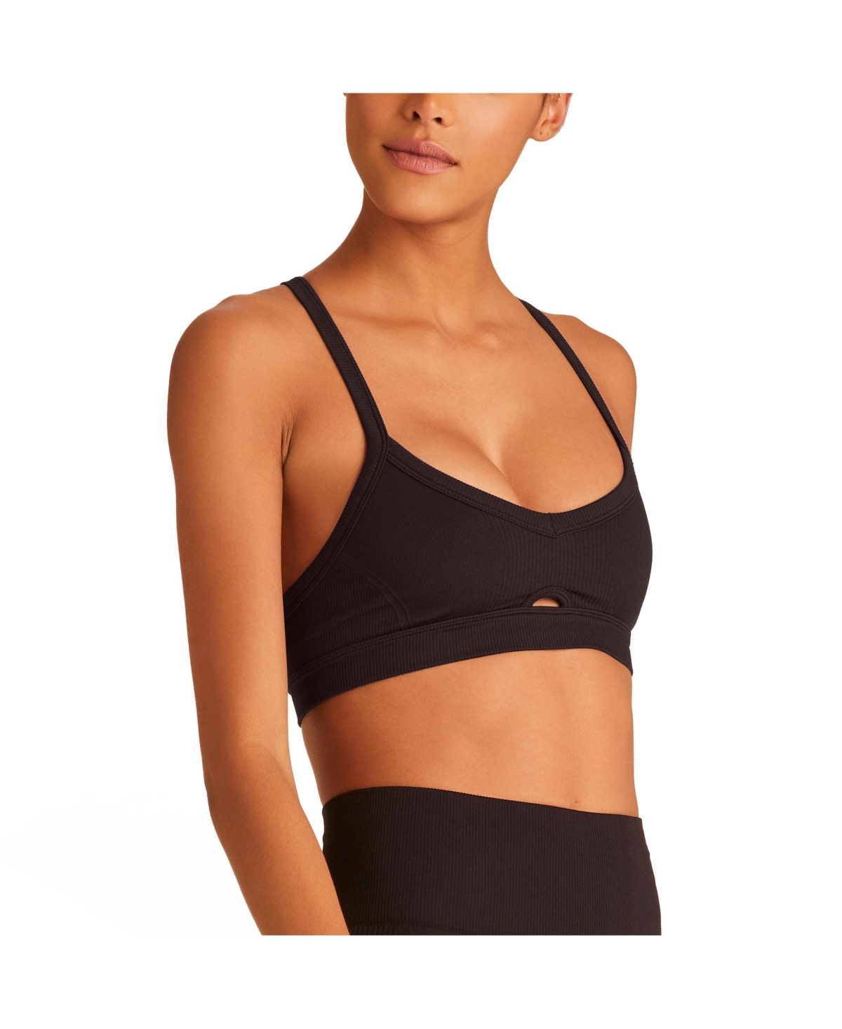 Women's Adult Barre Cami Bra - Wine