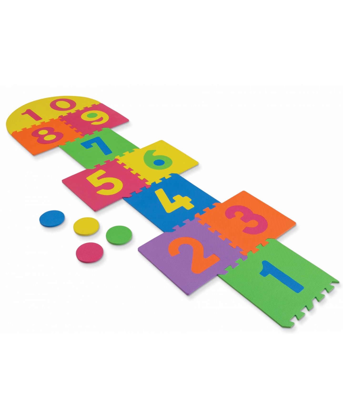 Детская игрушка WonderFoam Hopscotch 26-Piece Puzzle Mat, Ages 3+ — фото 1