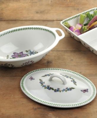 Botanic Garden Oval Covered Casserole
