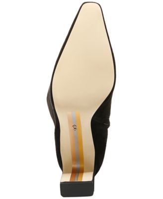 Sylvia Snip-Toe Knee-High Dress Boots