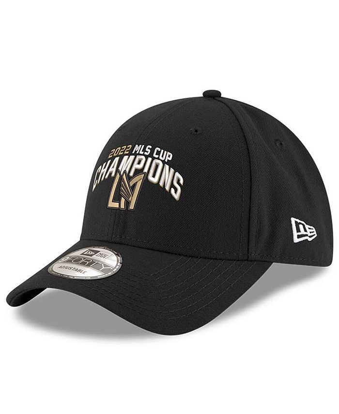 New Era Men's Black LAFC 2022 MLS Cup Champions 9FORTY Adjustable Hat ...