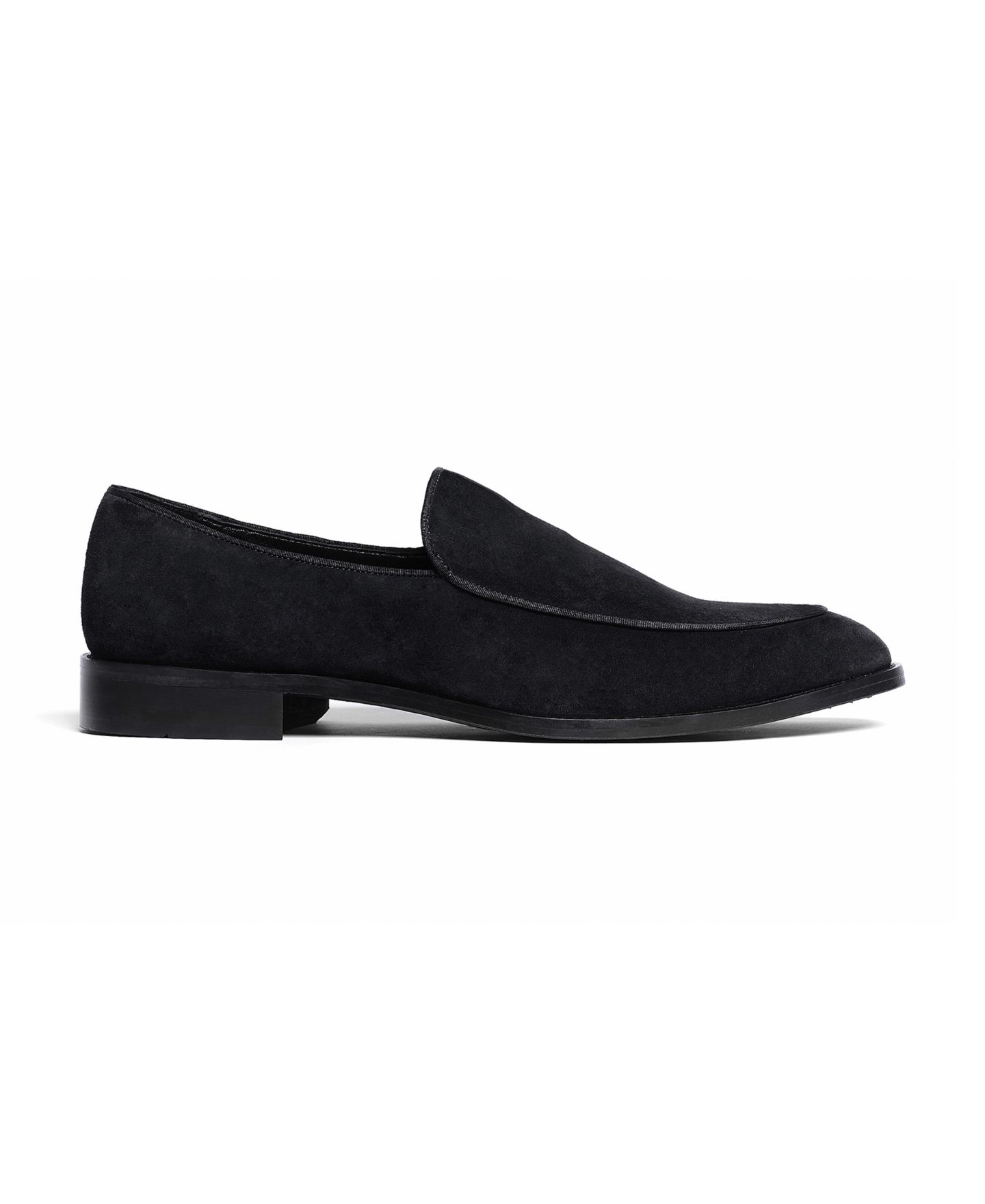 Мужские туфли Anthony Veer Craige Suede Slip-On, цвет: Чёрный — фото 2