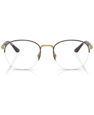 Unisex Square Eyeglasses, RX648750-O