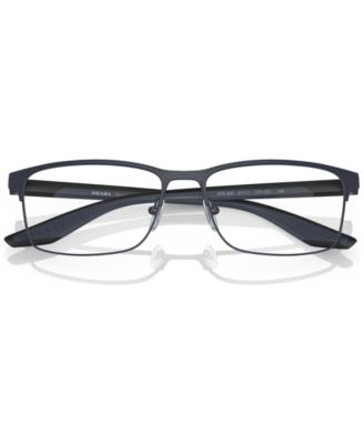 Men's Rectangle Eyeglasses, PS 50PV57-O