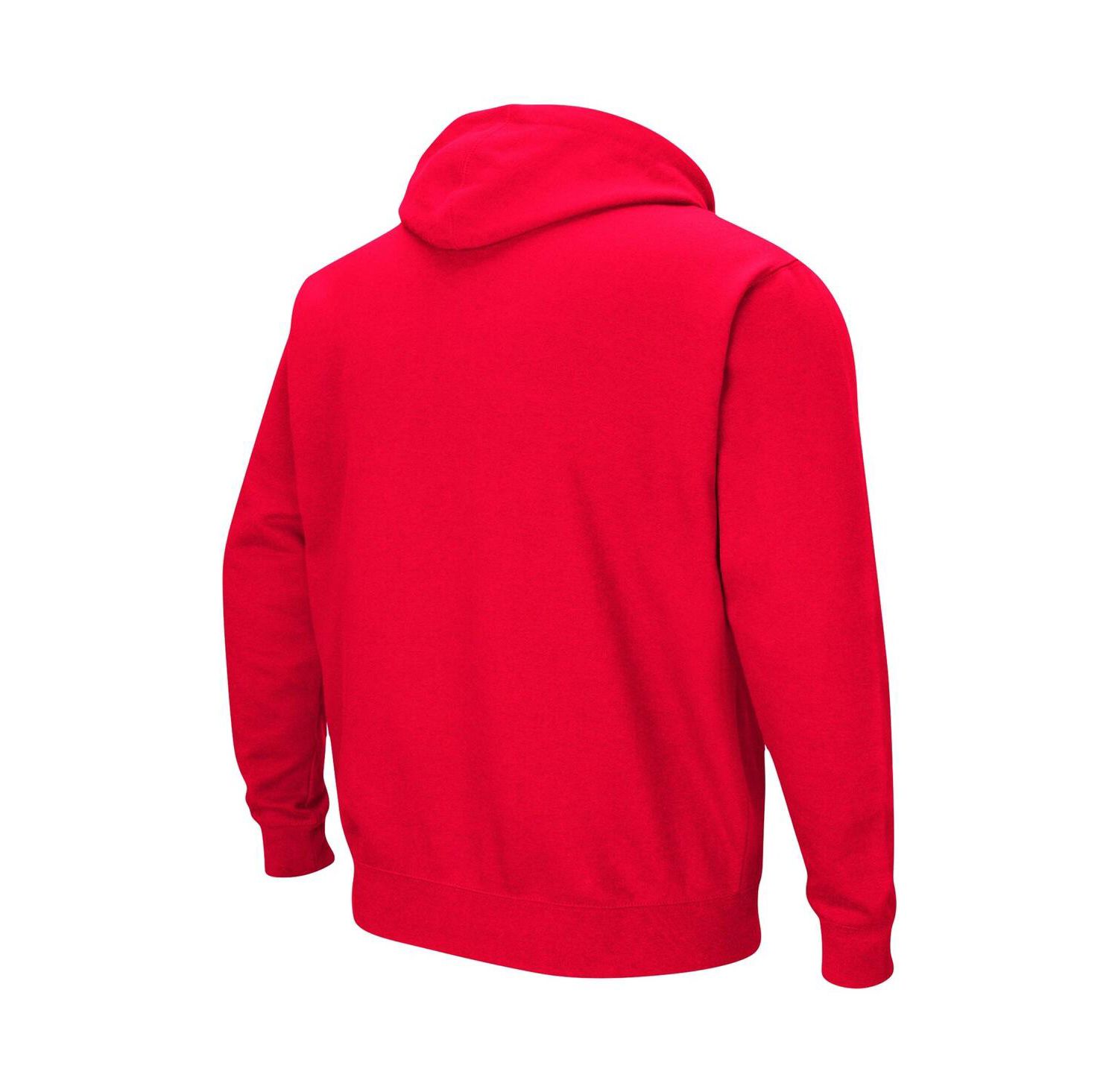 Men's Wisconsin Badgers Big and Tall Arch & Logo 2.0 Pullover Hoodie