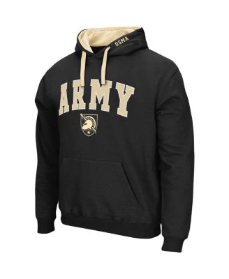 Men's Black Army Black Knights Big and Tall Arch & Logo 2.0 Pullover Hoodie