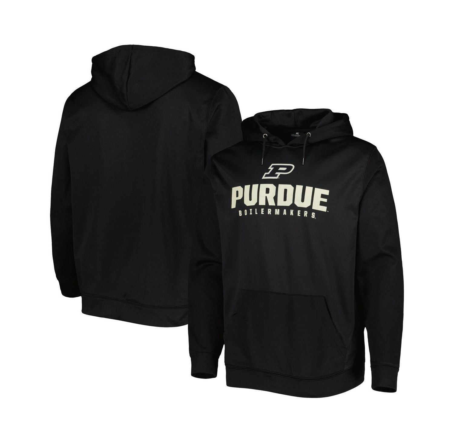 Men's Black Purdue Boilermakers Team Lantern Pullover Hoodie