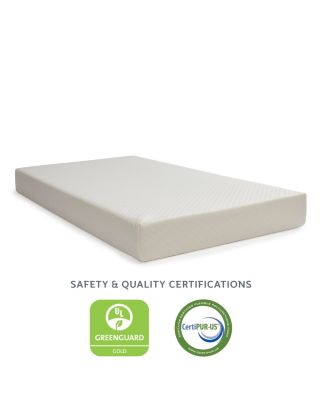 Butterfly Breathable Knit Crib  Toddler Mattress-In-a-Box