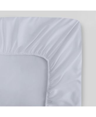 300 Thread Count Certified Organic Cotton Percale Fitted Sheet