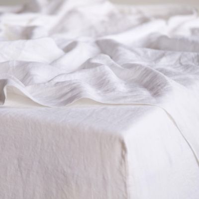 French Linen 4 Piece Sheet Set, Cal King