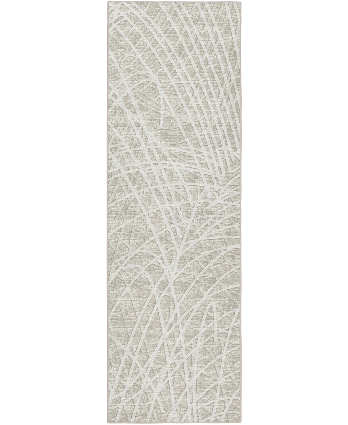 D Style Briggs Brg-2 2'6in x 10' Runner Area Rug - Taupe