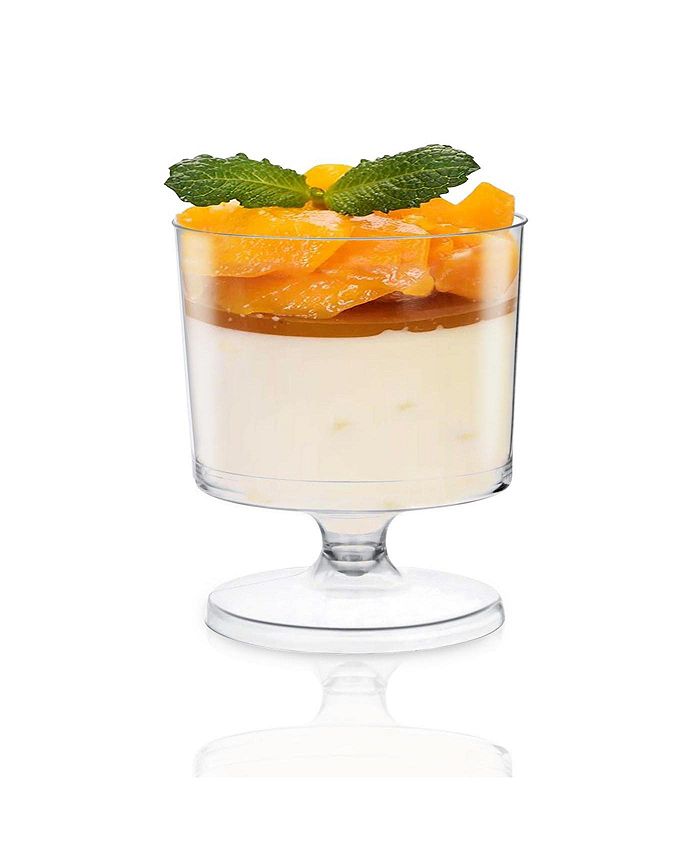 Smarty Had A Party 2 oz. Clear Round Plastic Disposable Mini Wine