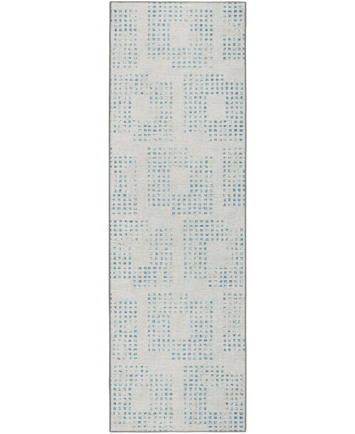 D Style Array Ary-1 2'6" X 8' Runner Area Rug In Gray