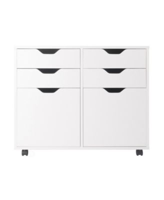 Halifax 26.3" Wood 2-Door Wide Storage Cabinet