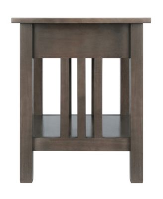 Stafford 22.05" Wood Accent Table