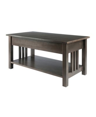 Stafford 18.11" Wood Coffee Table